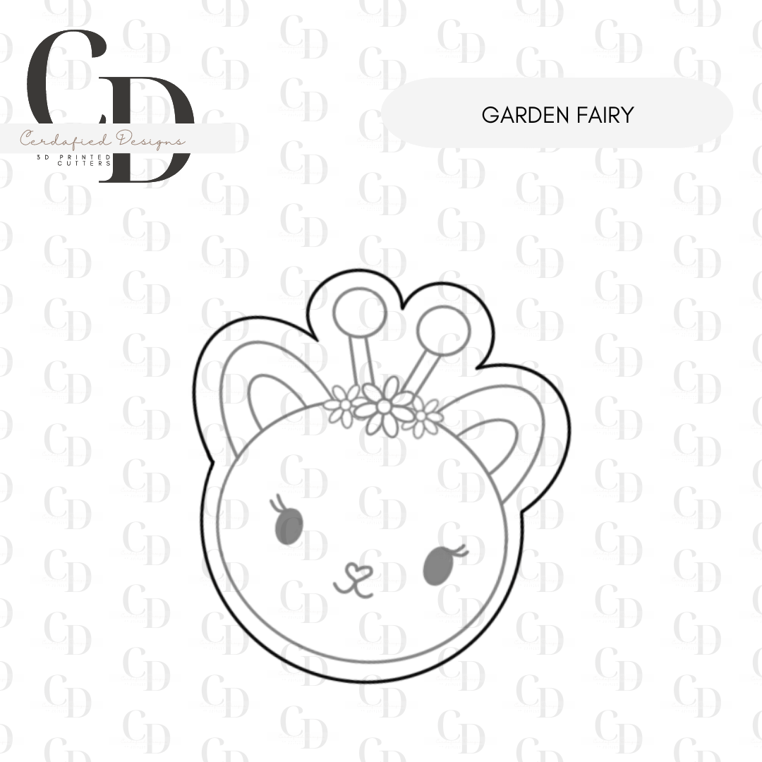 Garden Fairy - Cookie Cutter